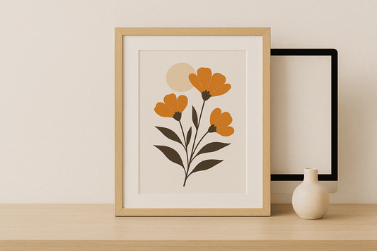 Displaying art for sale